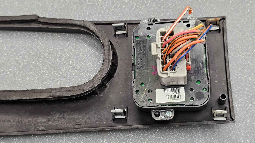 🔥05-07 Jeep Liberty Left Driver Power Window Control Switch Shifter Bezel Black