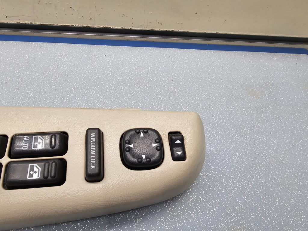 99-02 Silverado SIERRA 4 DOOR Left DRIVER Master Power Window Switch LT TAN WS4