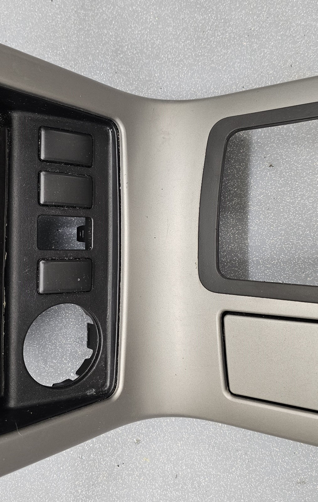 🔥05-12 NISSAN PATHFINDER CENTER CONSOLE SHIFTER SHIFT STORAGE BEZEL TRIM SILVER