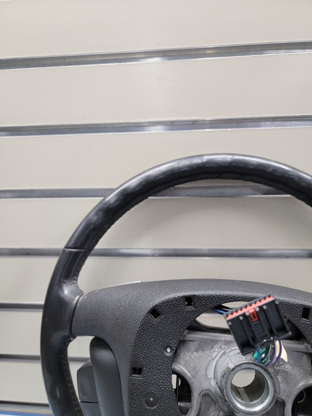 🔥07-17 GMC Acadia 08-17 Buick Enclave Steering Wheel Column Manual Cruise Black