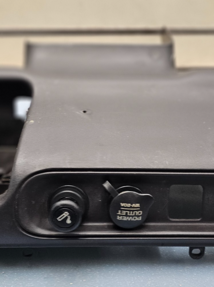 🔥98-00 Dakota Durango Lower Dash Bezel w/ Wiper & Defrost Switch OEM Black