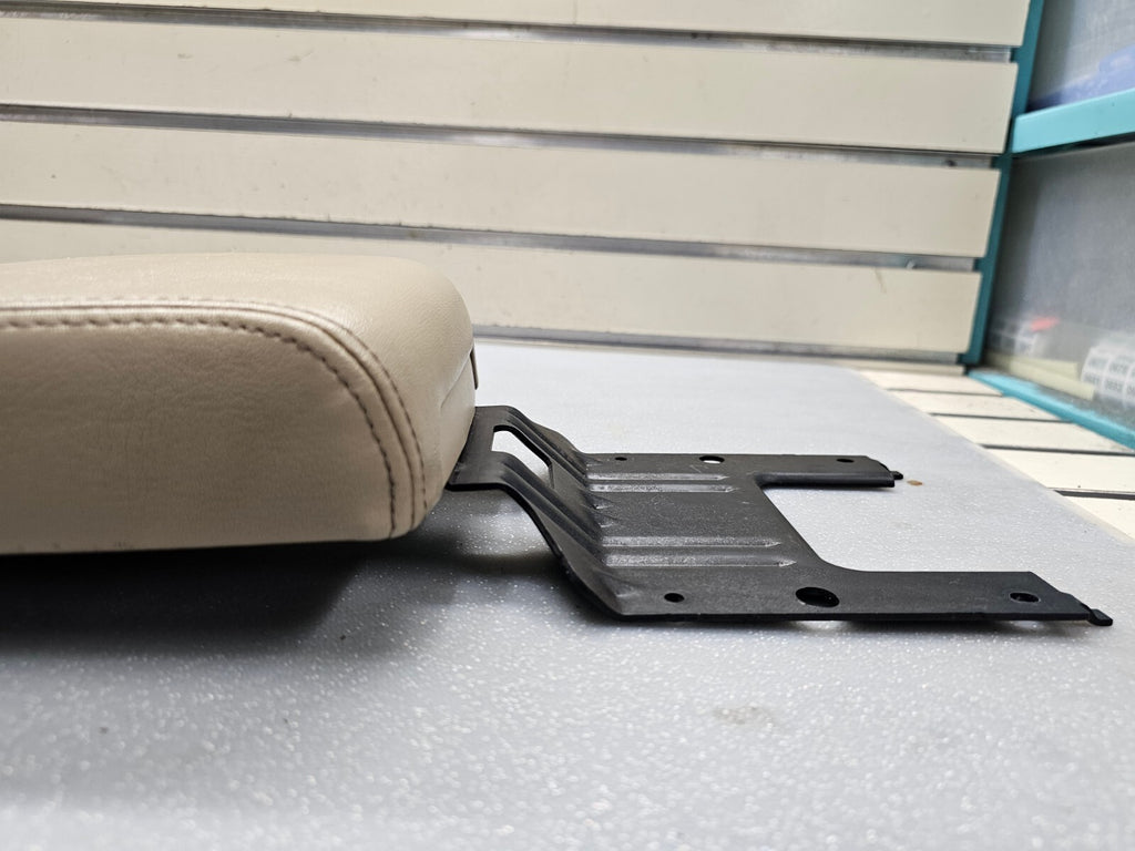 🔥07-08 Maxima Armrest Center Console Cover Sliding Lid Top Pad Storage Tan OEM