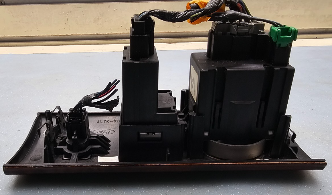 🔥03-06 Lincoln Aviator Dash Headlight Headlamp Head Light Control Switch Wood 