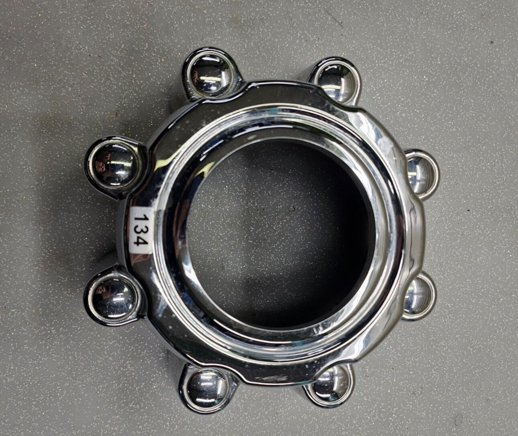 99-04 Ford F250 Excursion Super Duty Front Rear Wheel Center Cap Hubcap Silver