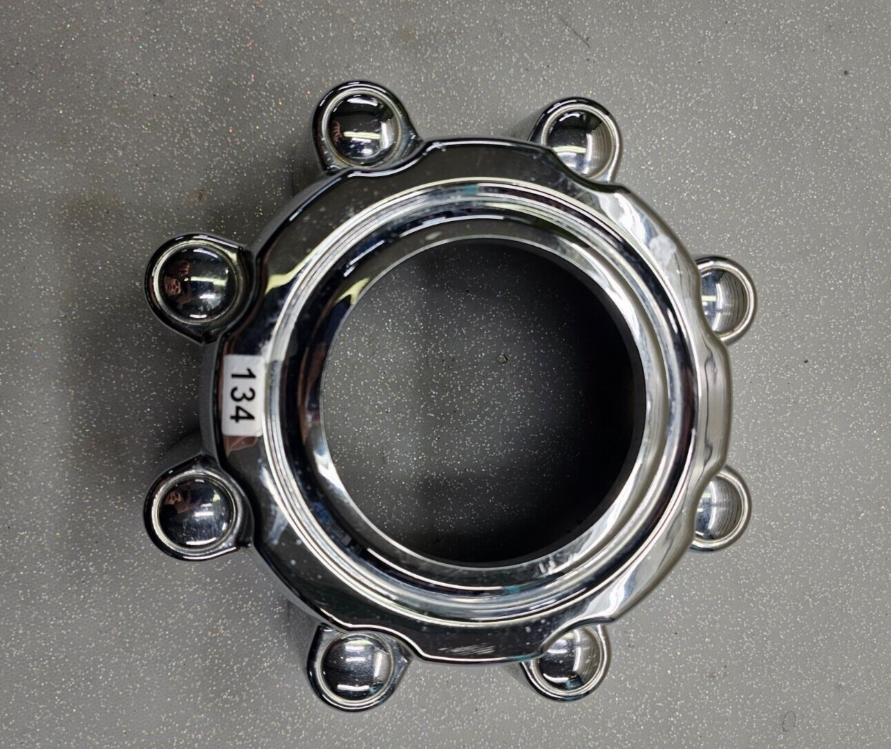 99-04 Ford F250 Excursion Super Duty Front Rear Wheel Center Cap Hubcap Silver