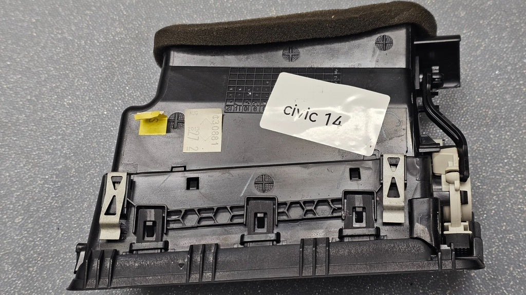 🔥16-19 VW PASSAT DASH RIGHT PASSENGER AC A/C AIR VENT HEATER PANEL BLACK/SILVER
