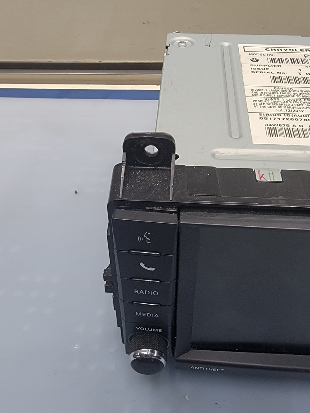 🔥2011-2013 Dodge DURANGO Radio Display Receiver RBZ Satellite AM FM CD OEM