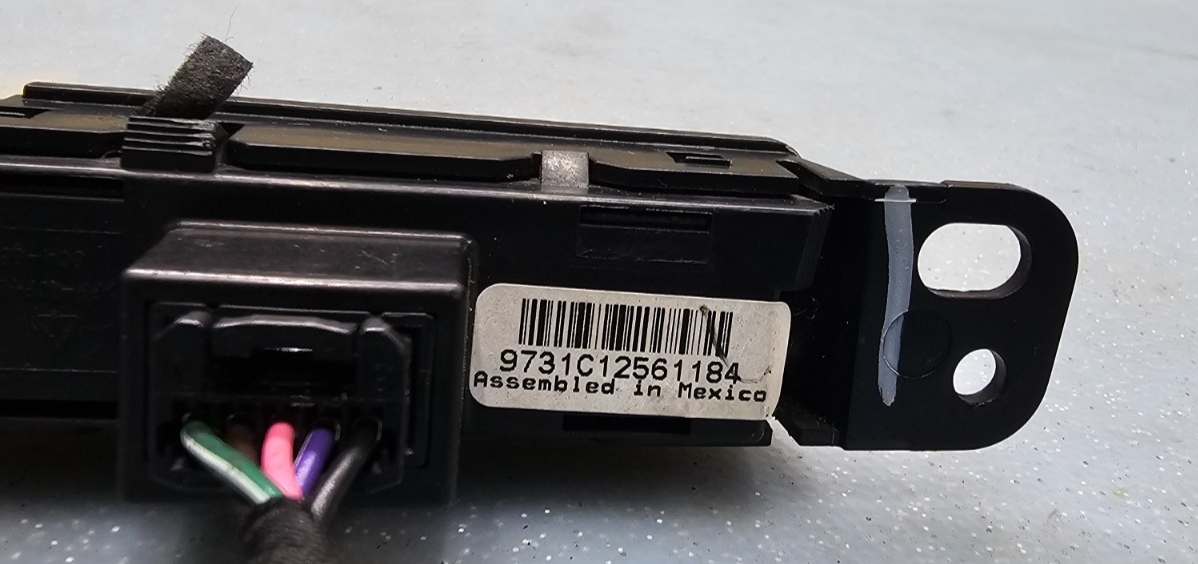 🔥09-12 Chevy Traverse Center Dash Panel Hazard Control Switch Unit Black SW55