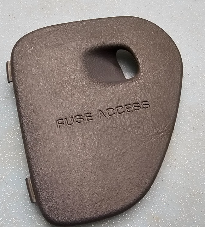 🔥98-01 Dodge RAM Fuse Box Access Door Cover Lid Cap GRAY OEM