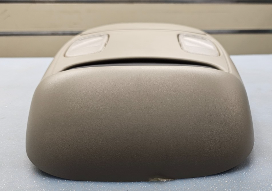 🔥03-06 Dodge Ram Overhead Roof Console Dome Light Storage Compartment Tan