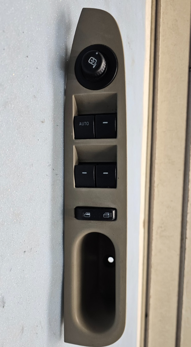 🔥10-12 Fusion Milan MKZ Left Driver Master Power Door Window Switch Lock Tan