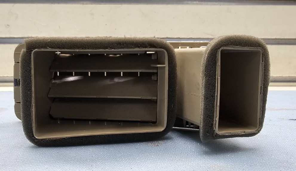🔥08-12 Escape Dash Left Driver Master AC A/C HVAC Air Vent Heater Panel TAN