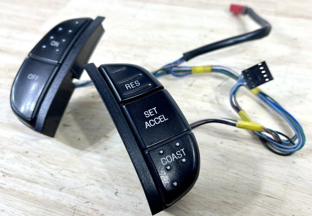 🔥98-07 Ford Expedition F150 F150 F250 F350 Super Duty Cruise Control Switch Set