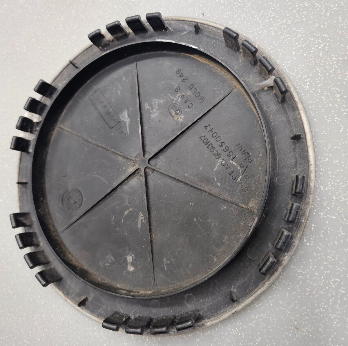 92-99 GMC Chevy 4x4 Truck Suburban Tahoe Front Rear Wheel Center Cap Hubcap GRAY