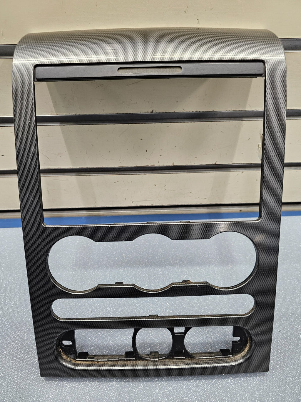 🔥04-08 Ford F150 Dash AM FM Radio Stereo Climate Bezel Trim Panel Carbon Fiber