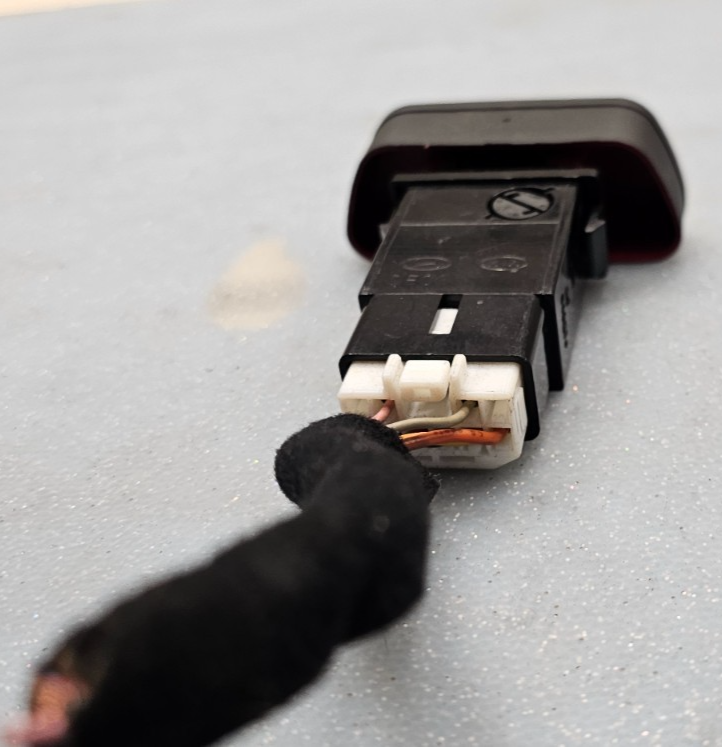 🔥01-05 SONATA OPTIMA Hazard Warning Emergency Light Dash Flasher Switch Black