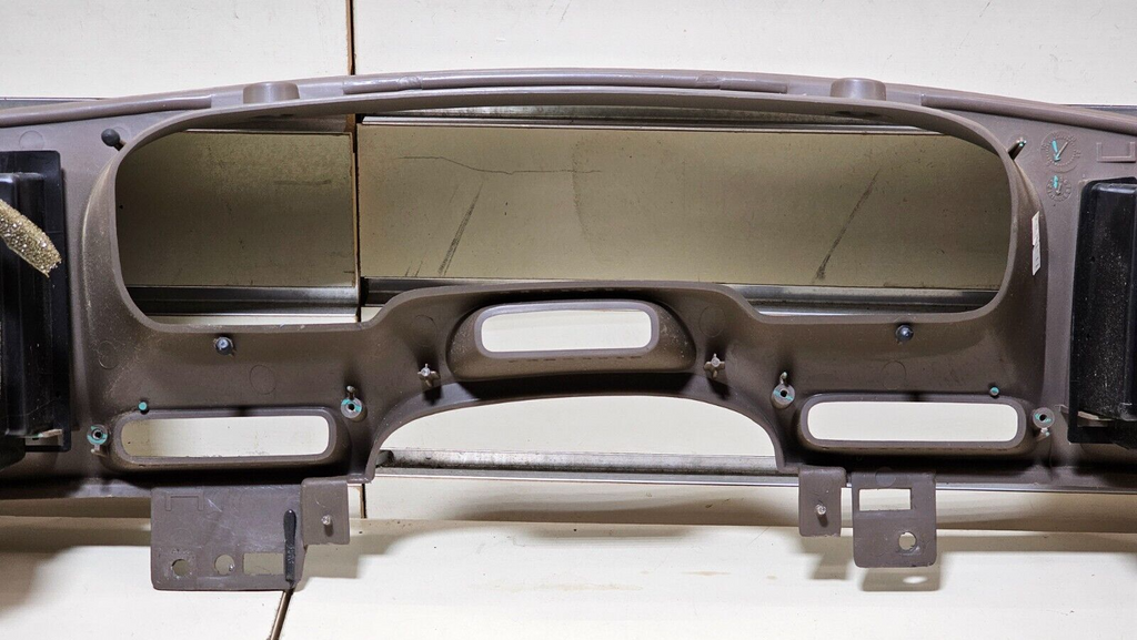 🔥95-97 Town Car Dash Speedometer Instrument Cluster Radio Bezel Panel DK GRAY