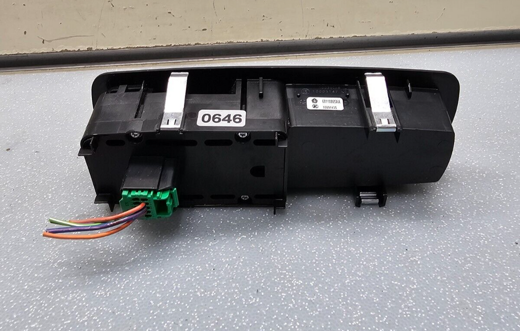 🔥13-16 Dart Cherokee Chrysler 200 Right Passenger Window Control Switch BLACK