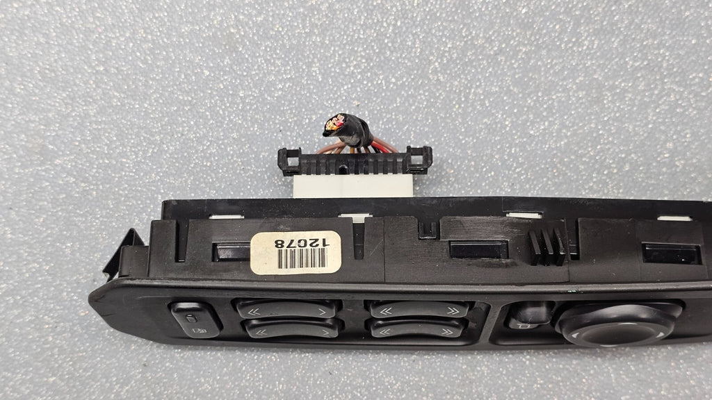 🔥03-07 CADILLAC CTS SRX LEFT Driver Door Master Power Window Switch Black OEM