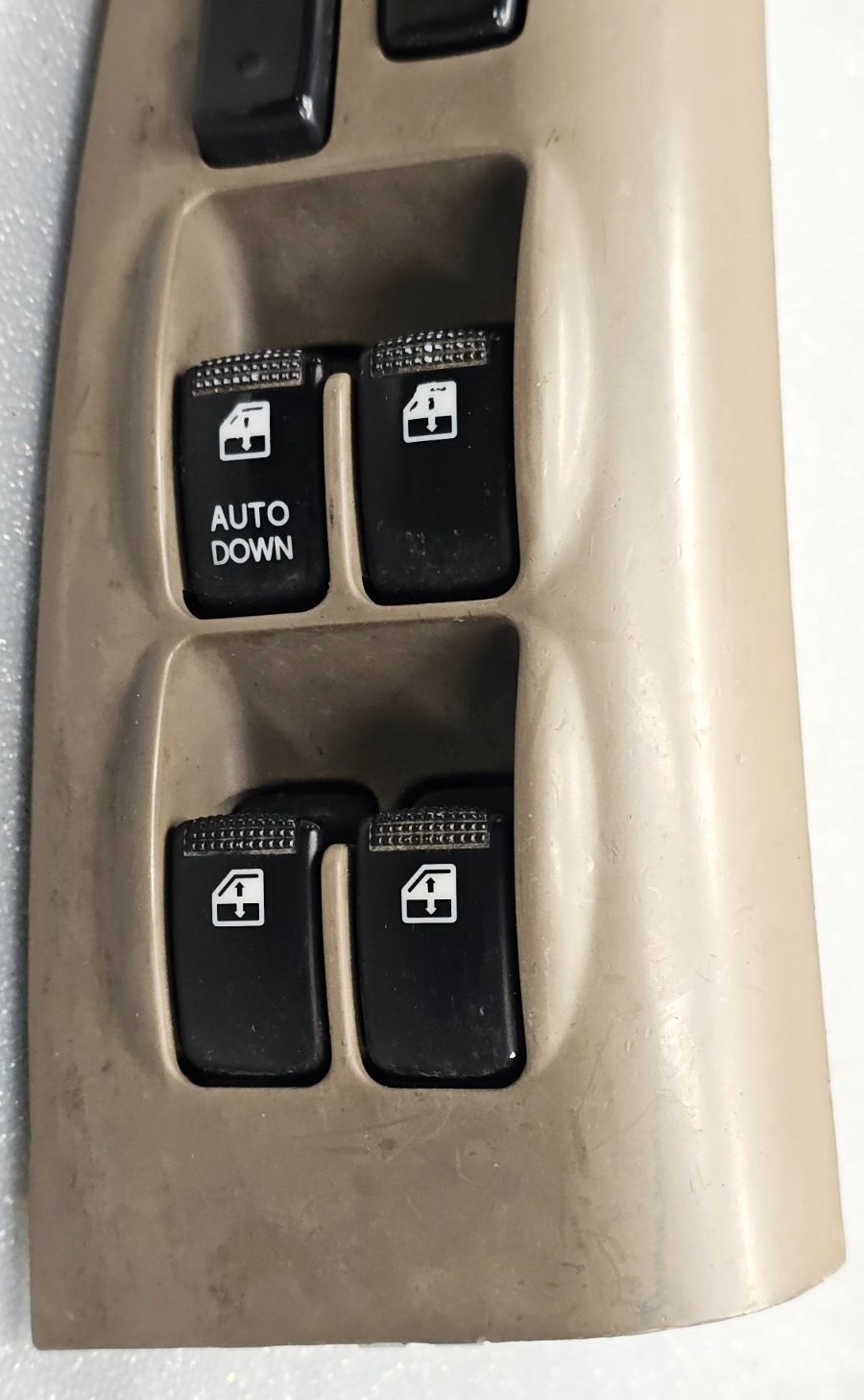 🔥05-10 SPORTAGE LEFT DRIVER MASTER POWER WINDOW SWITCH CONTROL ASSEMBLY TAN OEM