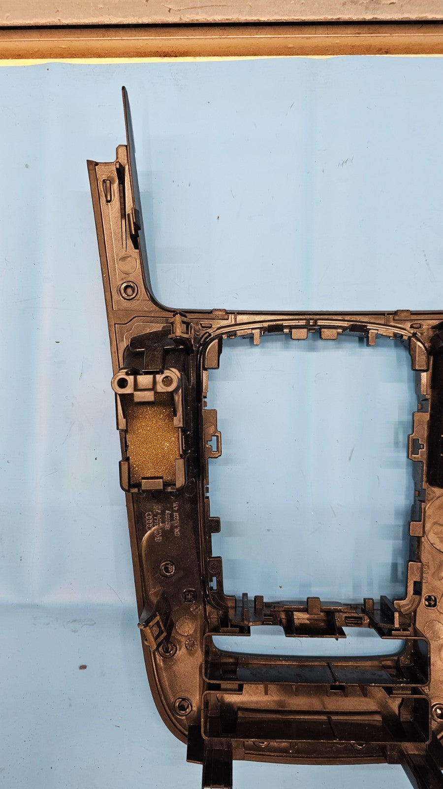 🔥08-12 Audi A4 A5 Q5 B8 Center Console Gear Shifter Bezel Parking Brake Black