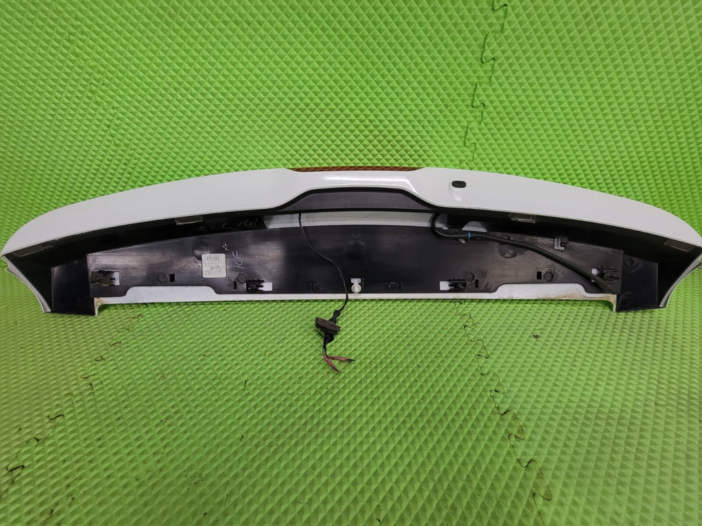 🔥2011-2017 Jeep Compass Lift Gate Hatch Spoiler Third W/Brake Light Wing White