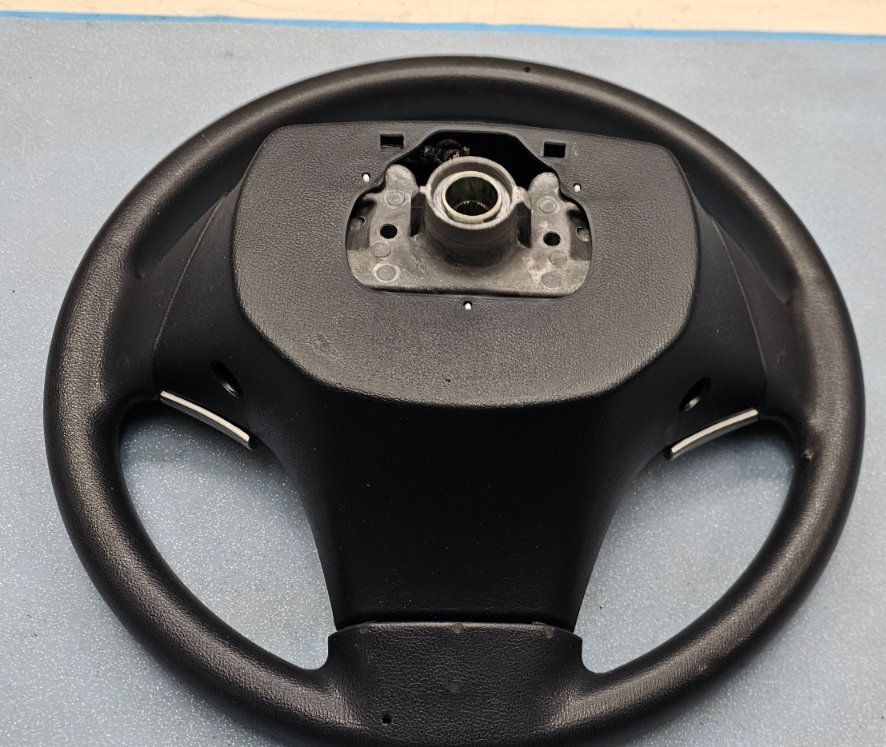 🔥07-09 Elantra Left Driver Steering Column Wheel Cruise Control Leather Black