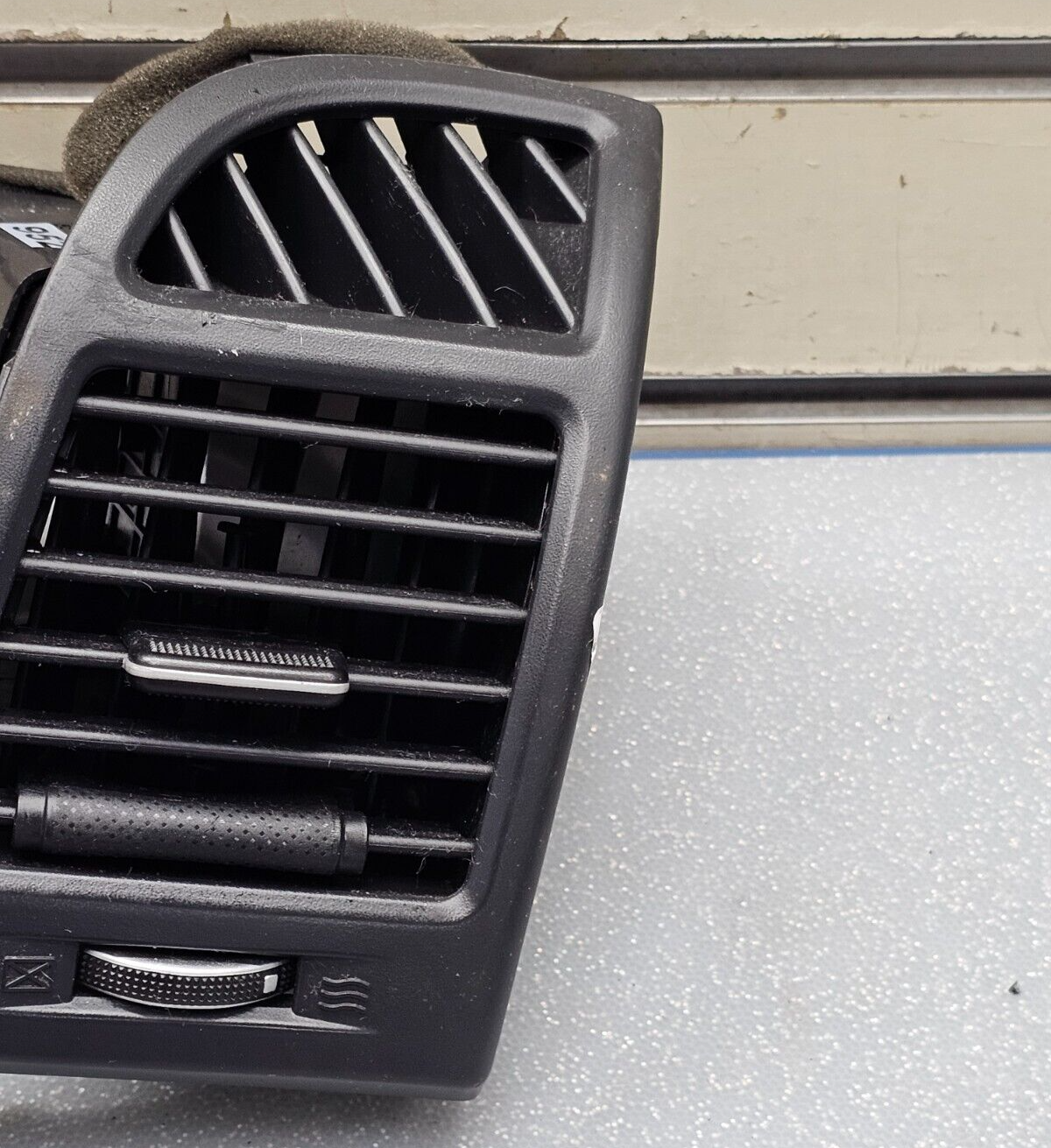 07-12 SANTA FE DASH RIGHT PASSENGER AC HEATER AIR VENT FILTER CONDITIONING BLACK
