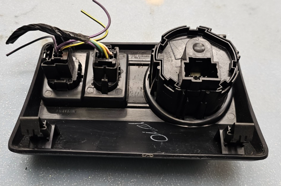 🔥10-12 FORD FUSION MILAN HEADLIGHT LAMP DIMMER CONTROL TOGGLE SWITCH ASSY BLACK