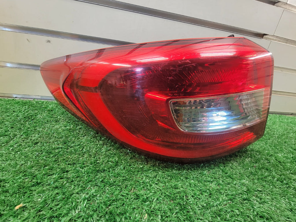 15-17 Hyundai Sonata Outer Rear Left Driver Tail Light Lamp Assembly Chrome OEM
