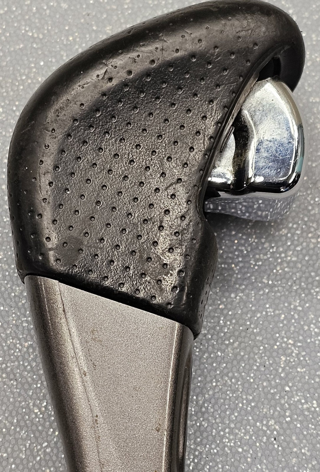 🔥03-07 Honda ACCORD Automatic Auto Gear Shifter Knob Handle BLACK SILVER scuffs