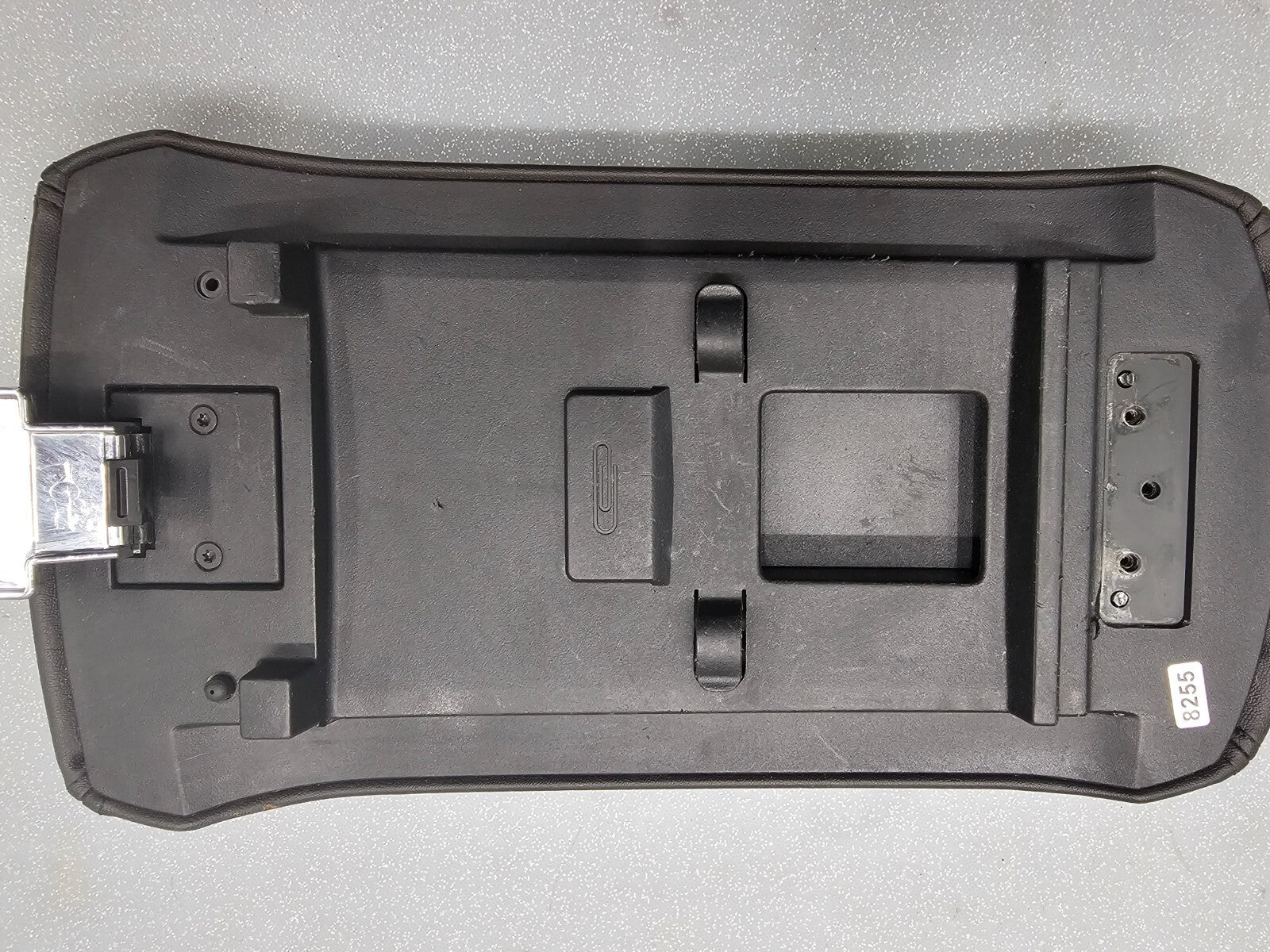 07-10 Edge Front Center Console Lid Leather Armrest Assembly Top Cover Black