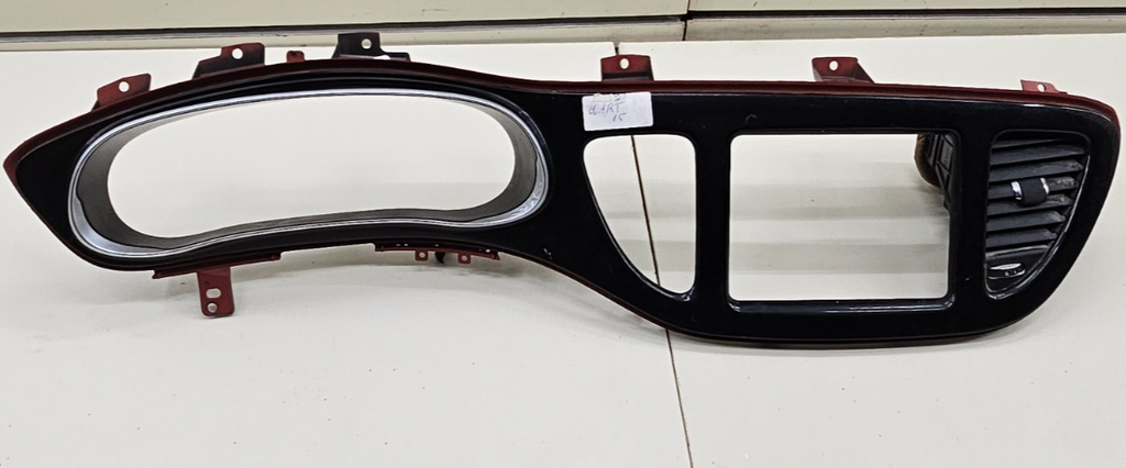 🔥13-16 Dodge Dart Instrument Cluster Spedometer Radio Bezel Trim Red/Black OEM