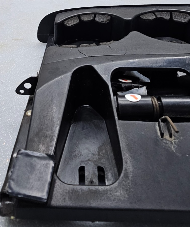 🔥94-97 Dodge Ram Truck  Center Dash Pull Out Cup Drink Holder  Assembly  Black
