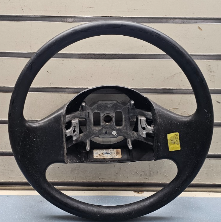 🔥1997-2003 Ford F-150 Leather Steering Wheel Cruise Dash Assembly Black