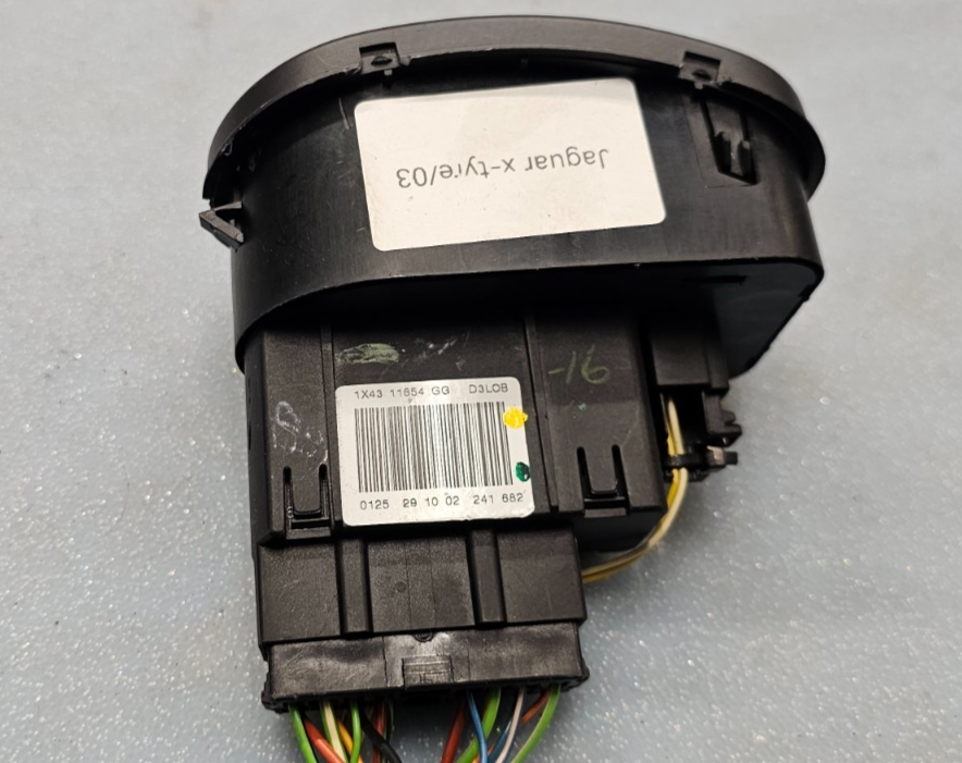 🔥01-08 Jaguar X-Type X400 Headlight Headlamp Driving Light Dimmer Switch Black