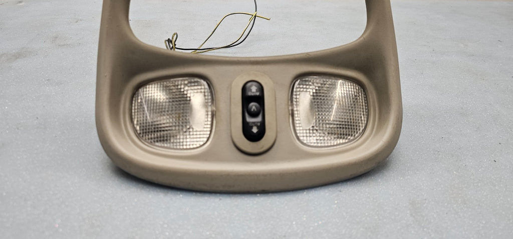 🔥06-08 Dodge Ram 1500 2500 Digital Overhead Console Display Dome Map TAN 06