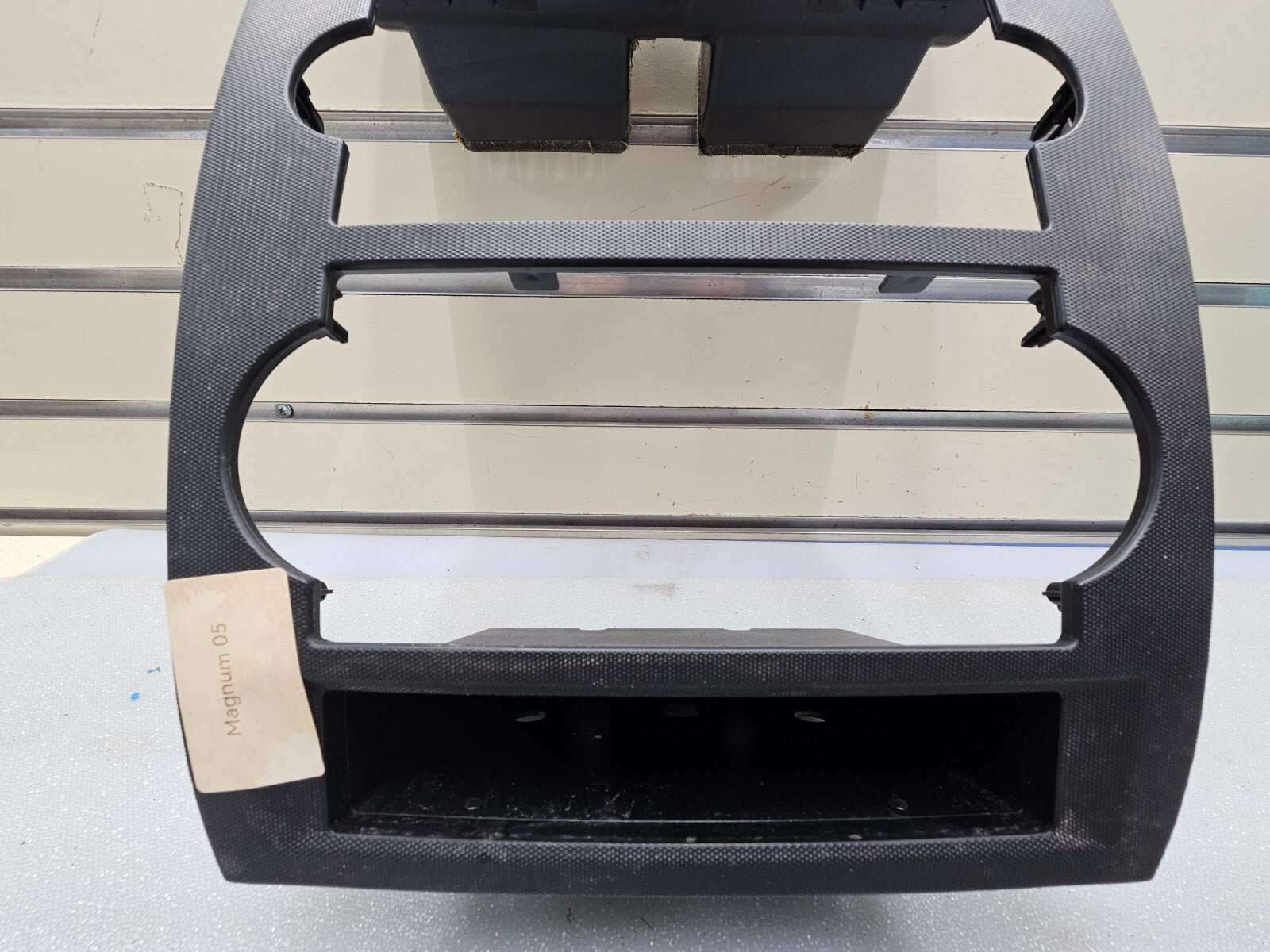 🔥05-07 DODGE CHARGER MAGNUM RADIO CLIMATE CONTROL DASH TRIM BEZEL OEM BLACK