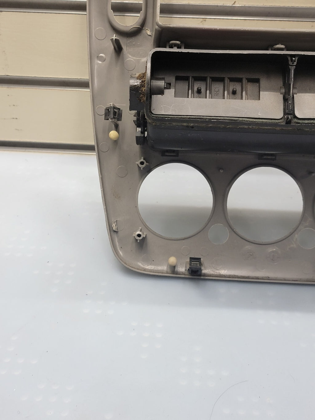 🔥02-05 FORD EXPLORER RADIO AUDIO CLIMATE TEMPERATURE CONTROL BEZEL carbon fiber