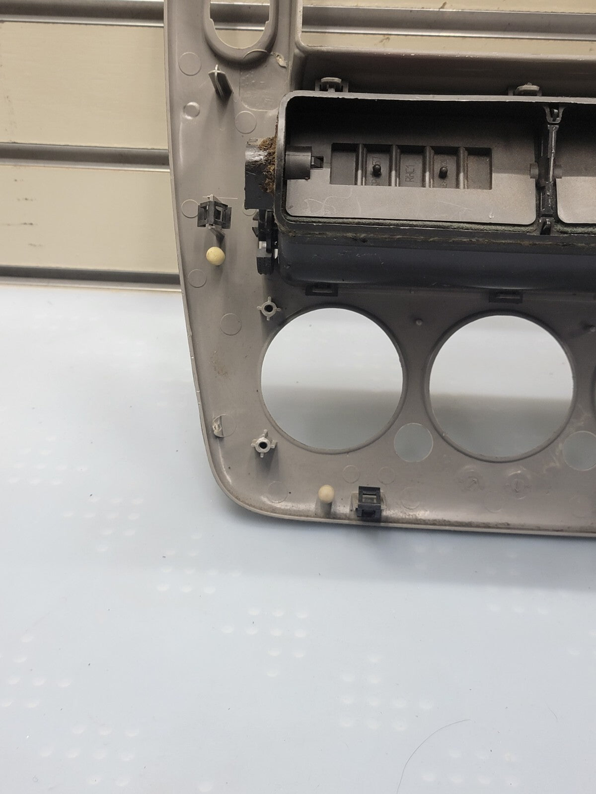 🔥02-05 FORD EXPLORER RADIO AUDIO CLIMATE TEMPERATURE CONTROL BEZEL carbon fiber