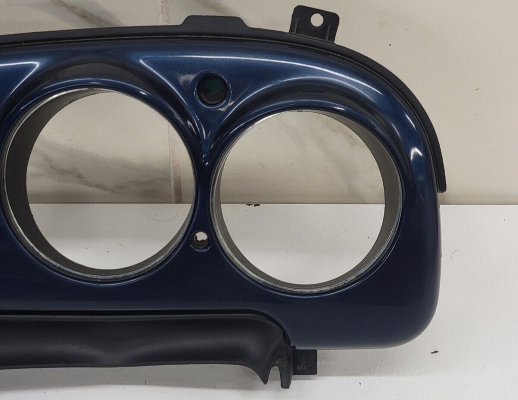 🔥01 -05 CHRYSLER PT CRUISER DASH INSTRUMENT SPEEDOMETER CLUSTER BEZEL  BLUE