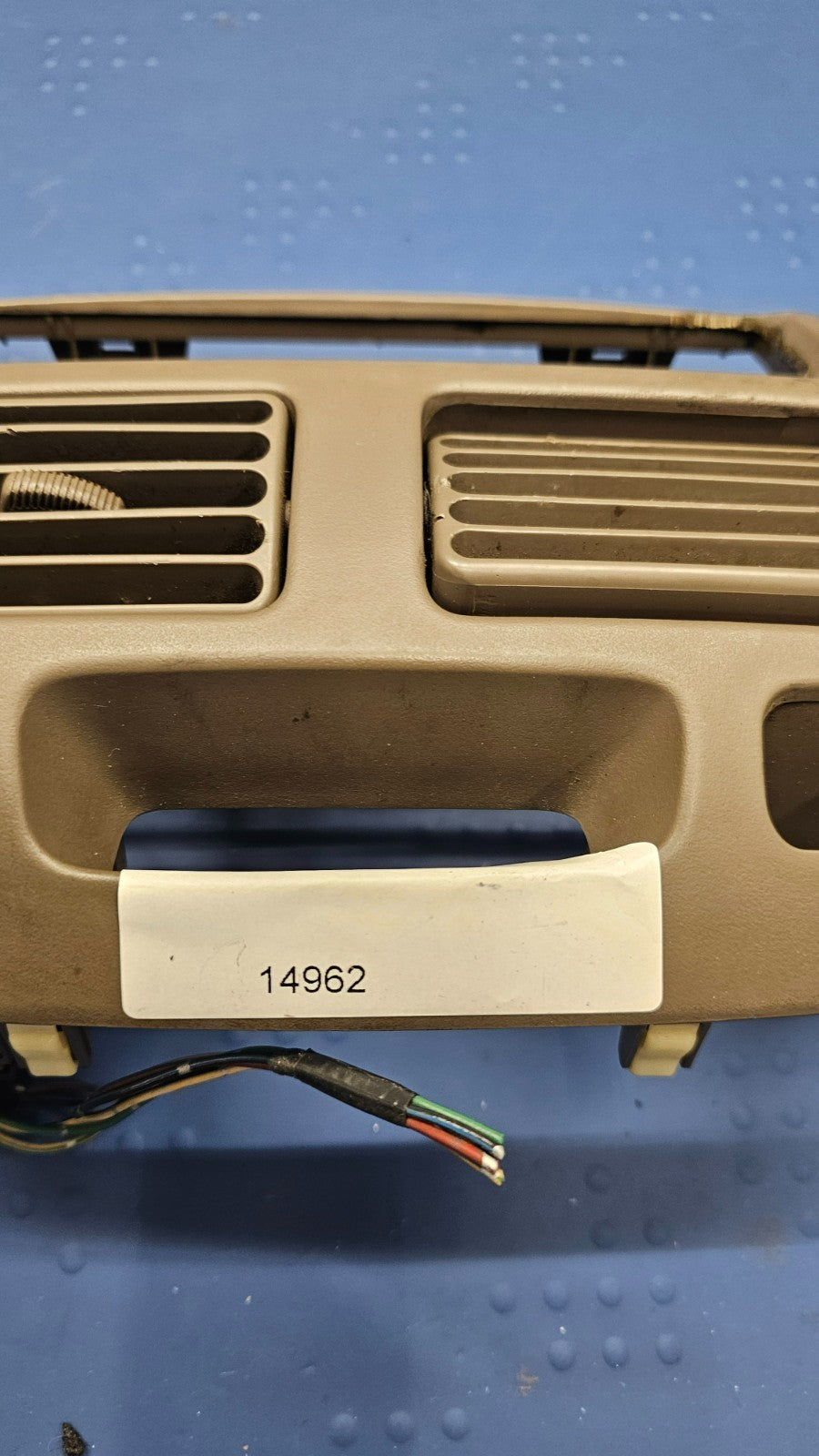 🔥98-02 Toyota Corolla Center Dash Radio Stereo Display Bezel Trim Panel Tan B34