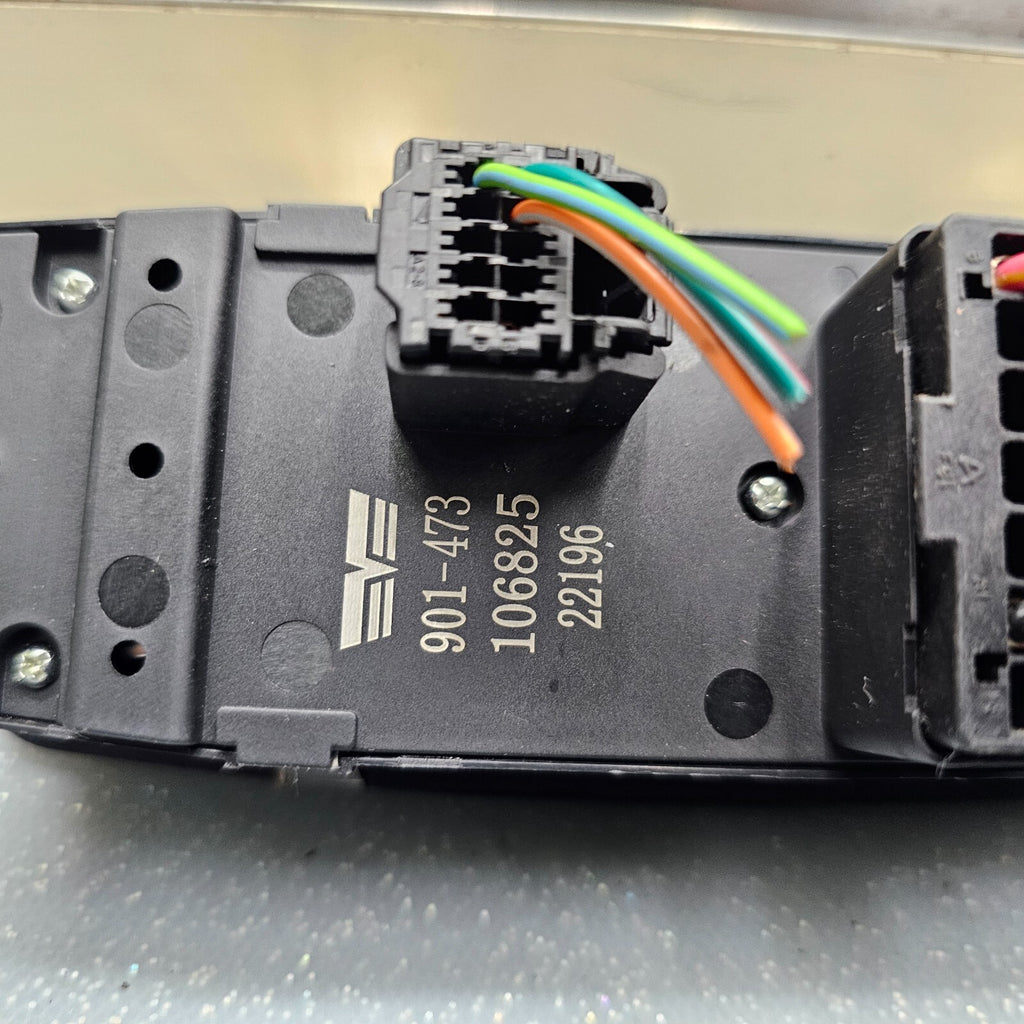 🔥12-16 Grand Caravan Town Country Master Left Driver Window Switch BLACK WS29