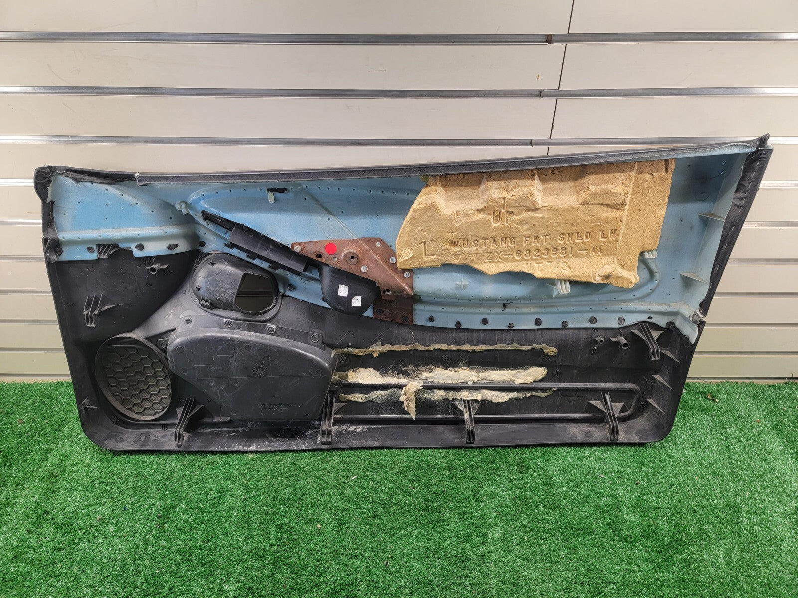 🔥94-04 Ford MUSTANG Interior DOOR Panel Front DRIVER w/Auto Black D19