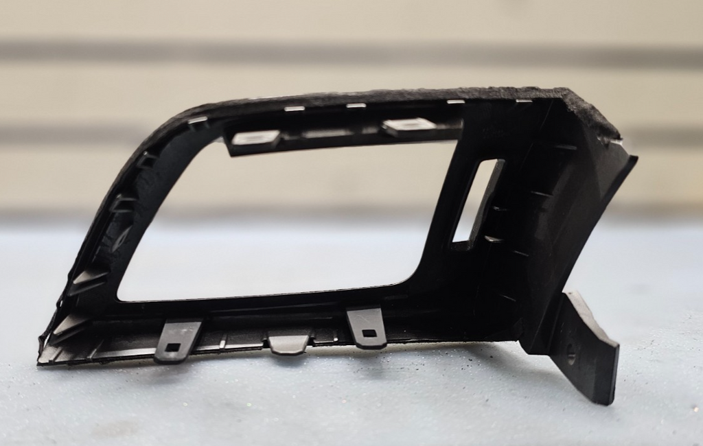 🔥13-16 NISSAN SENTRA DASH LEFT DRIVER AIR VENT HEATER BEZEL SILVER/BLACK