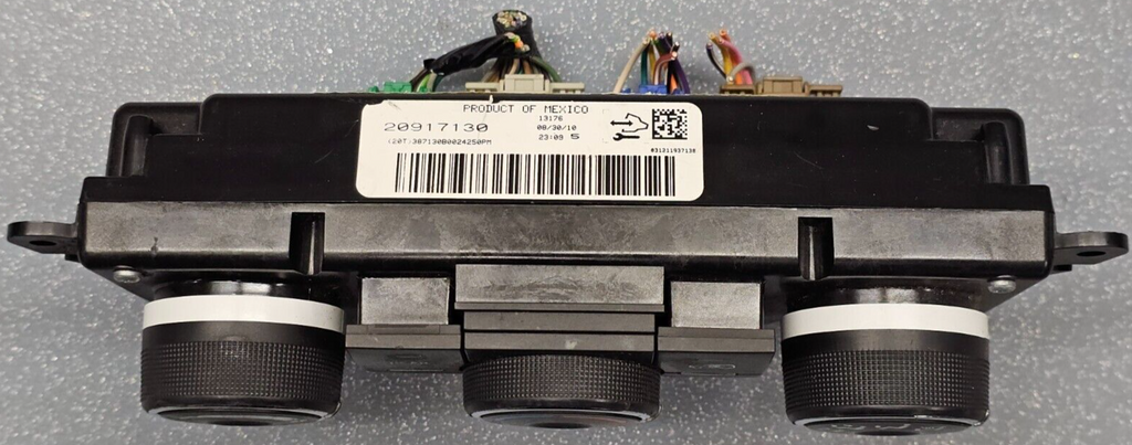 🔥09-12 CHEVY TRAVERSE DASH CENTER AC HEATER CLIMATE TEMPERATURE CONTROL UNIT