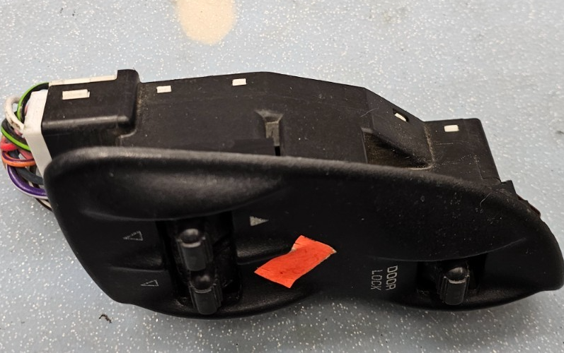 🔥98-01 Dodge RAM Dakota Power Window Switch Front Left Driver Master BLACK WS10