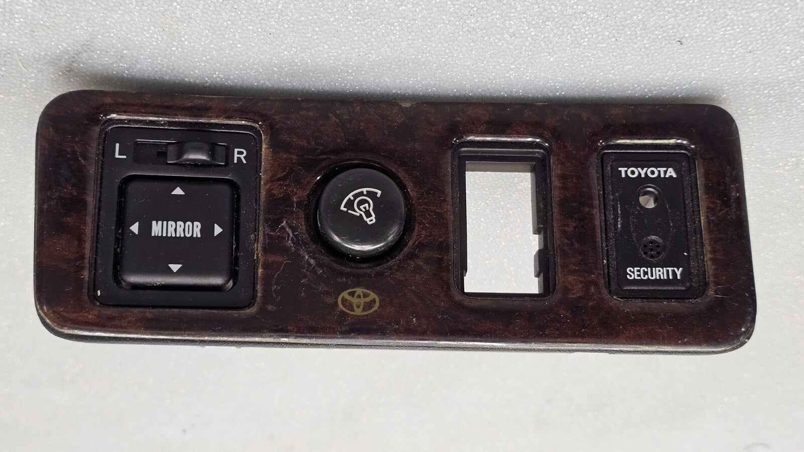 🔥97-01 ​Camry Dash Dimmer Power Mirror Control Switch Bezel Assembly Wood