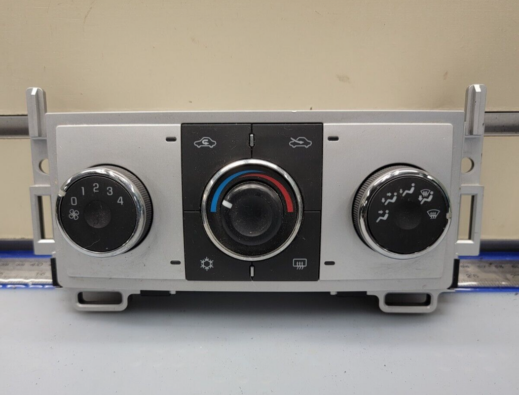 🔥08-12 Chevy Malibu OEM manual AC Heater Climate Control Switch white OEM