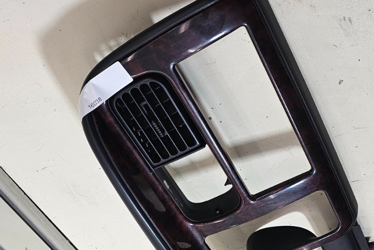 🔥97-00 Dodge Dakota Durango Dash Trim Gauge Instrument Cluster Bezel Wood/Black